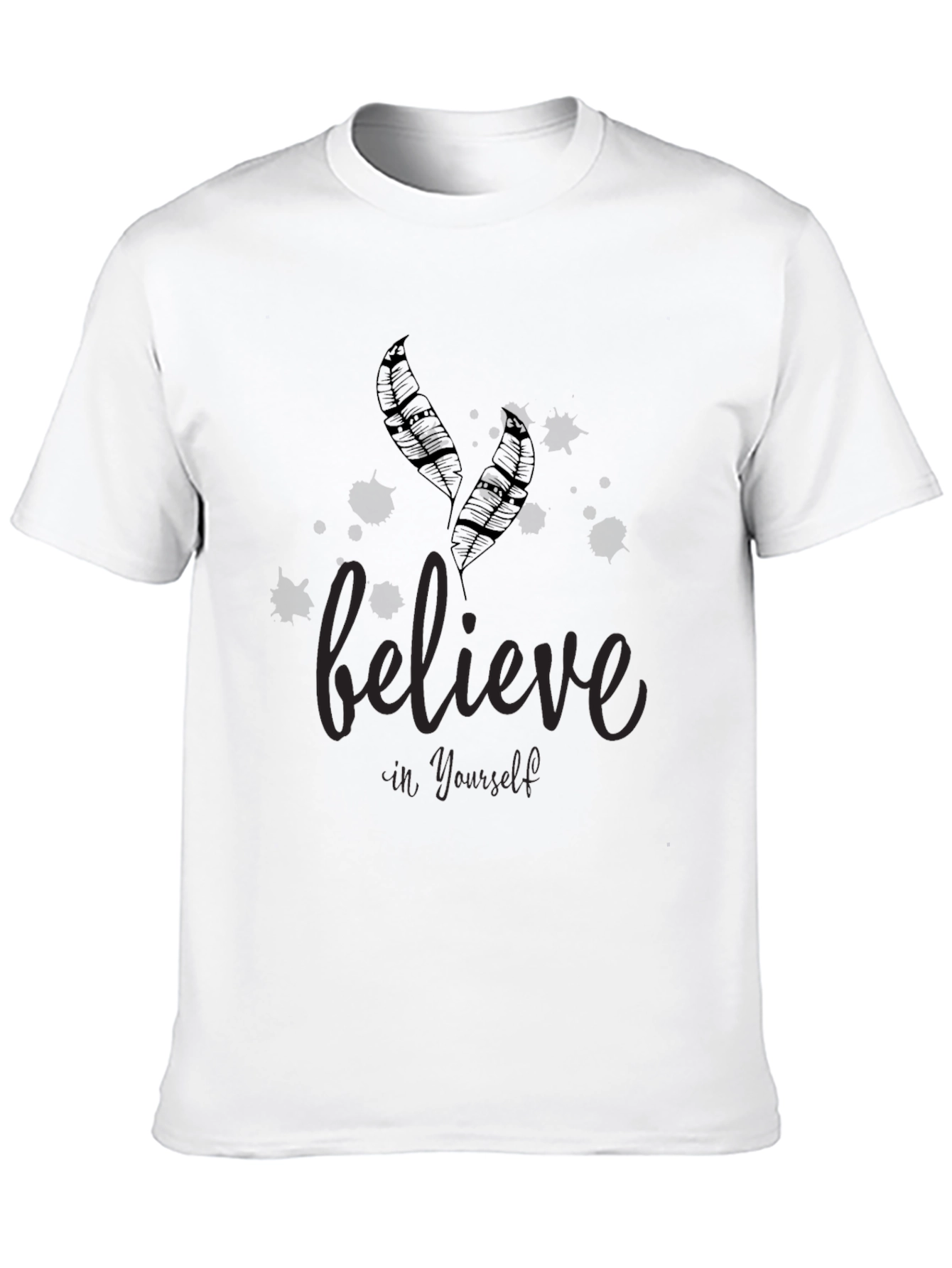 Believe in Yourself Graphic Tee - Stylish Comfort
