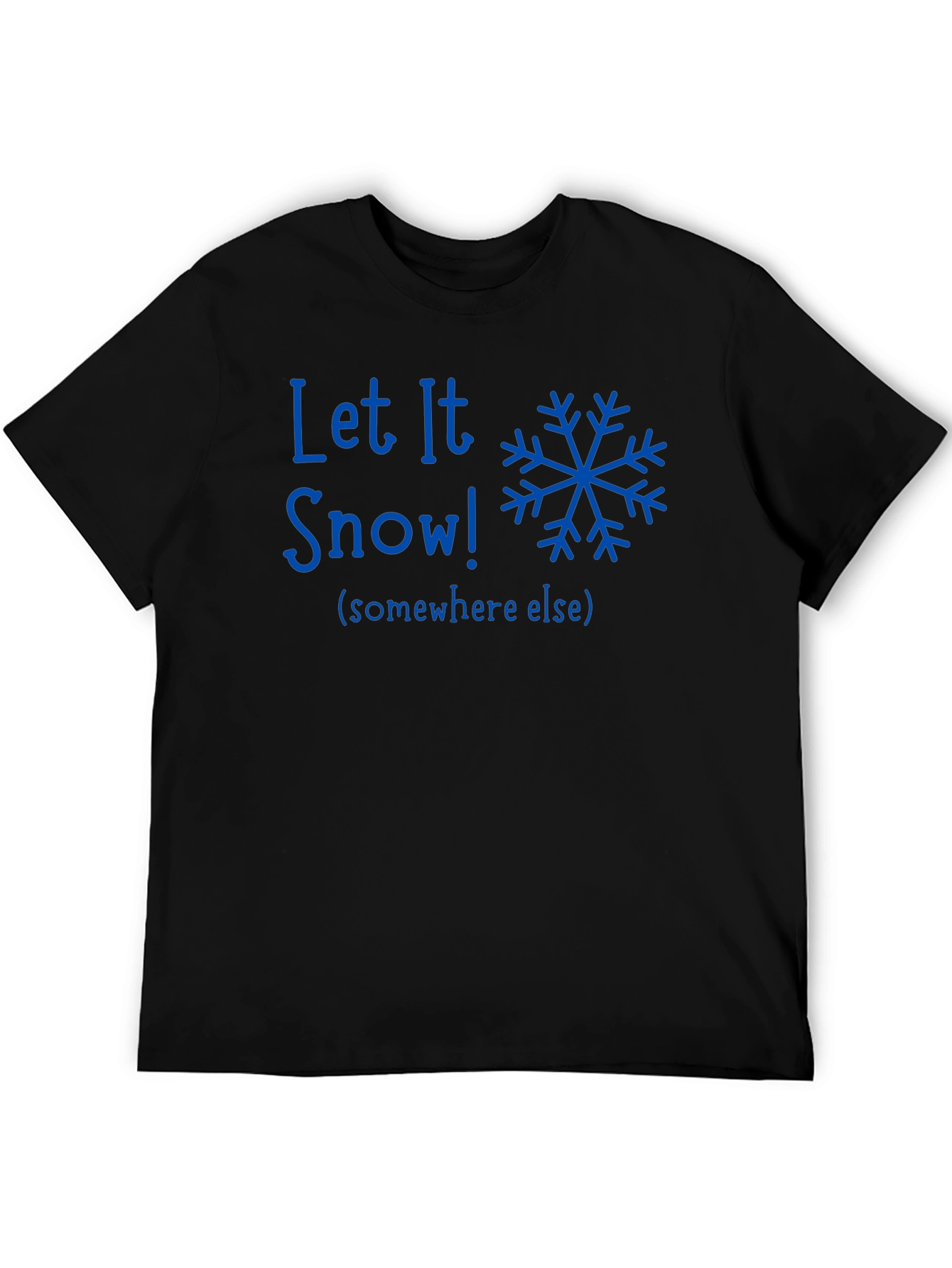 Let It Snow Graphic Tee - Winter Fun