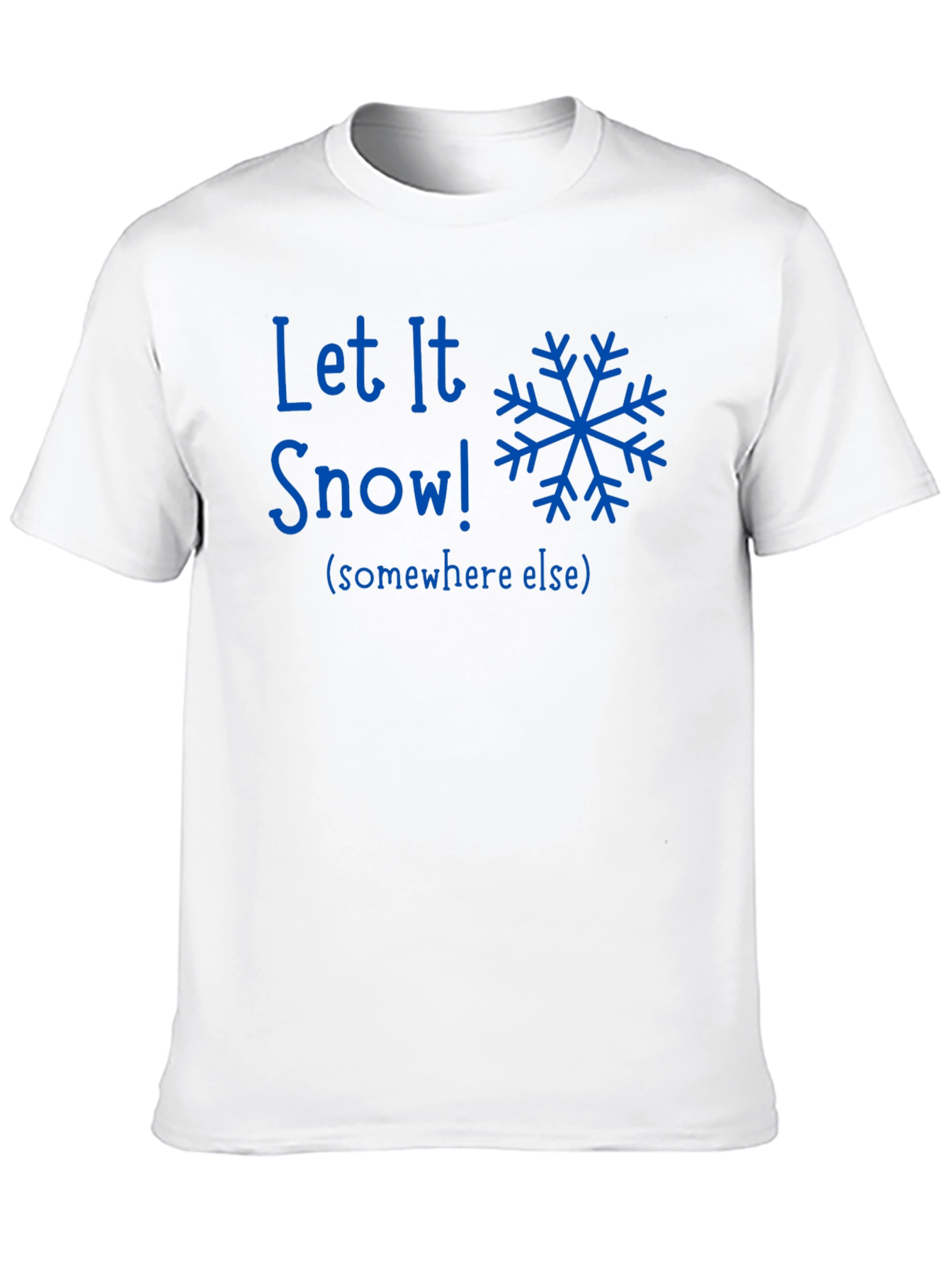 Let It Snow Graphic Tee - Winter Fun