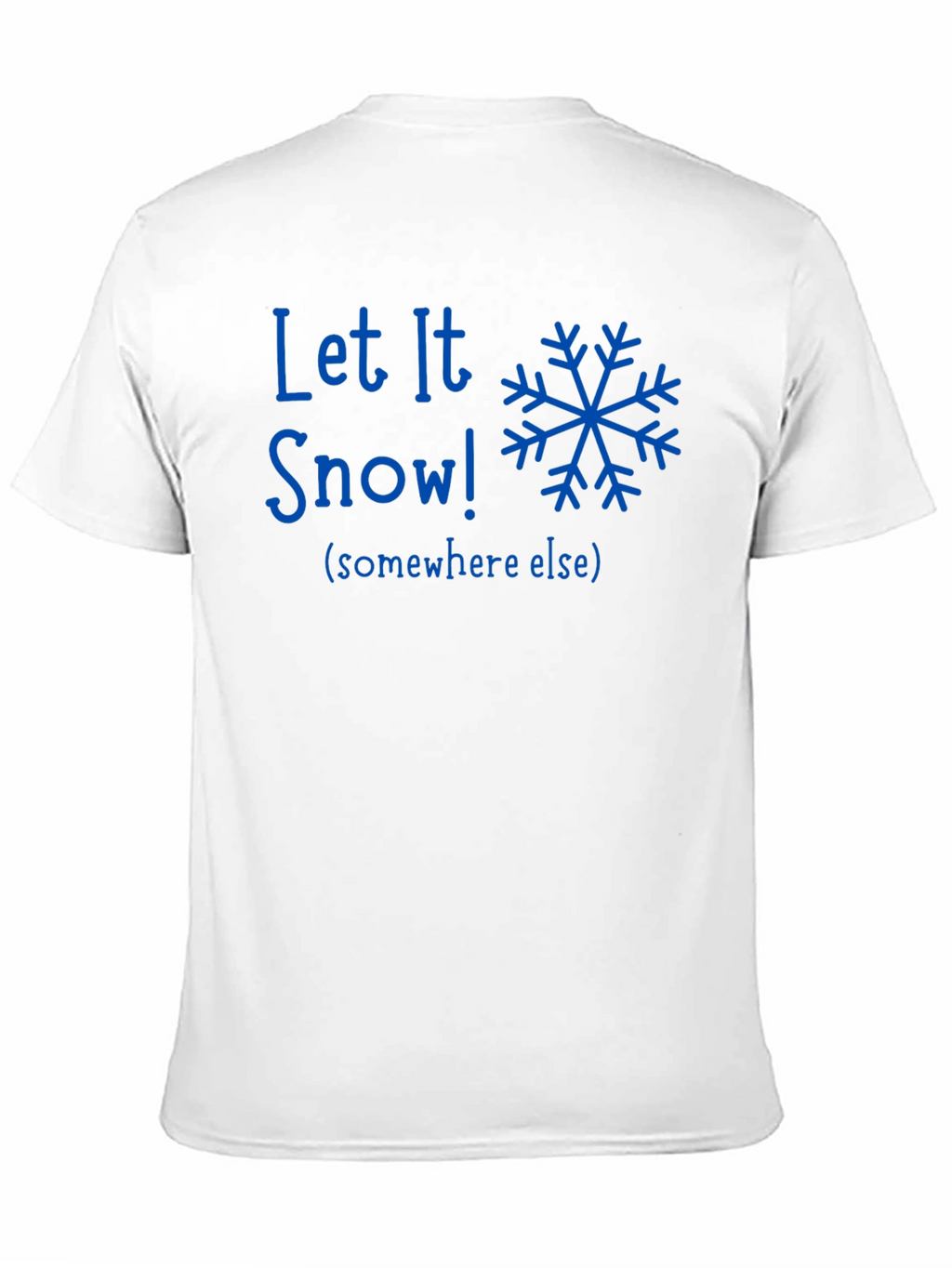 Let It Snow Graphic Tee - Winter Fun