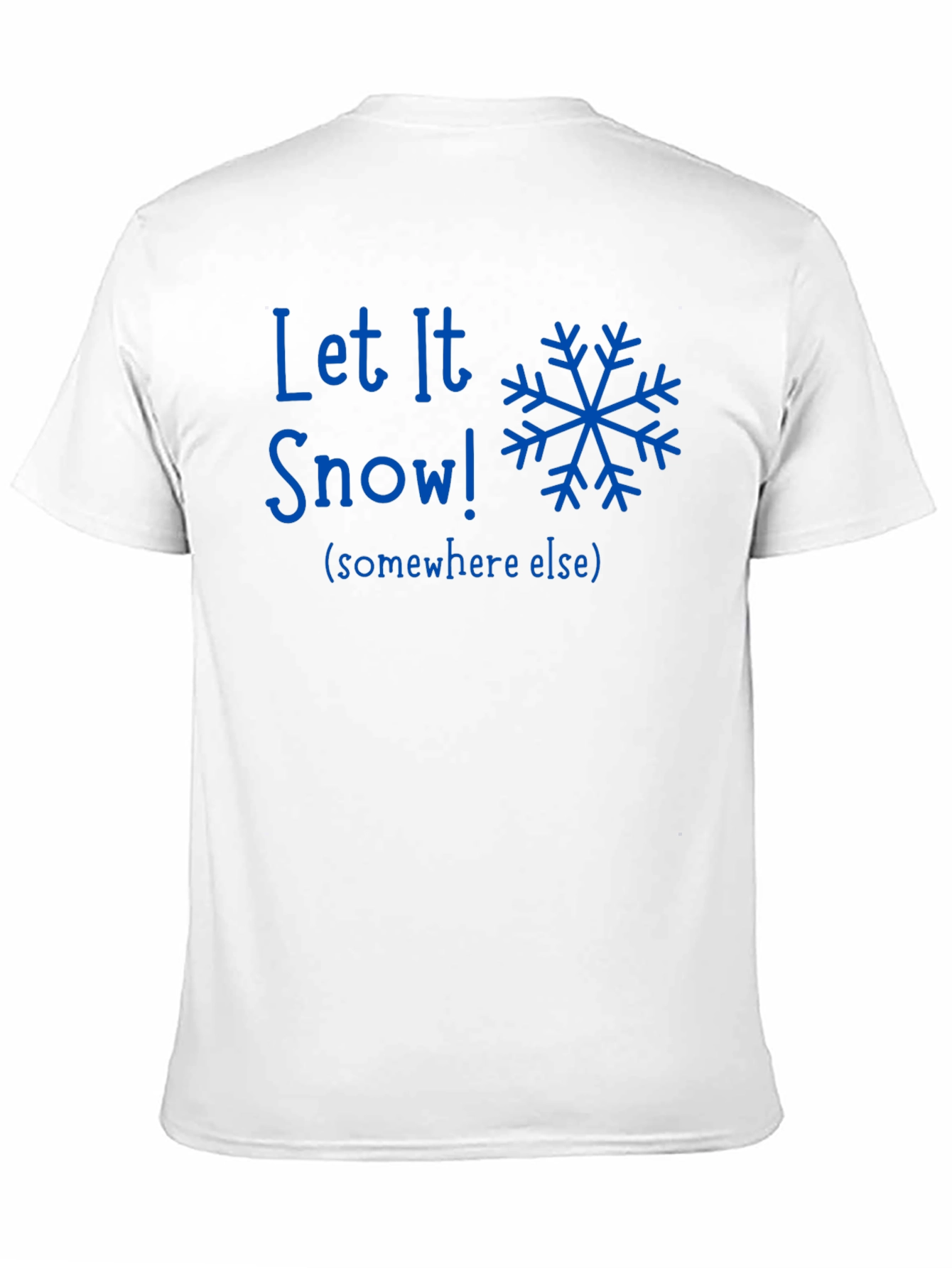 Let It Snow Graphic Tee - Winter Fun