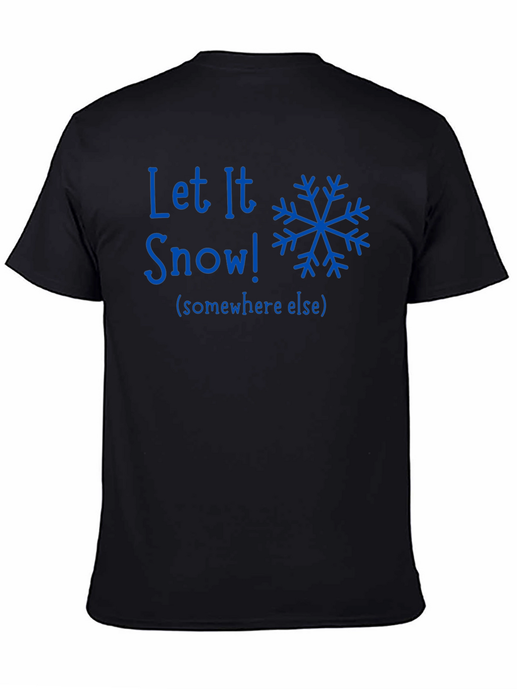 Let It Snow Graphic Tee - Winter Fun