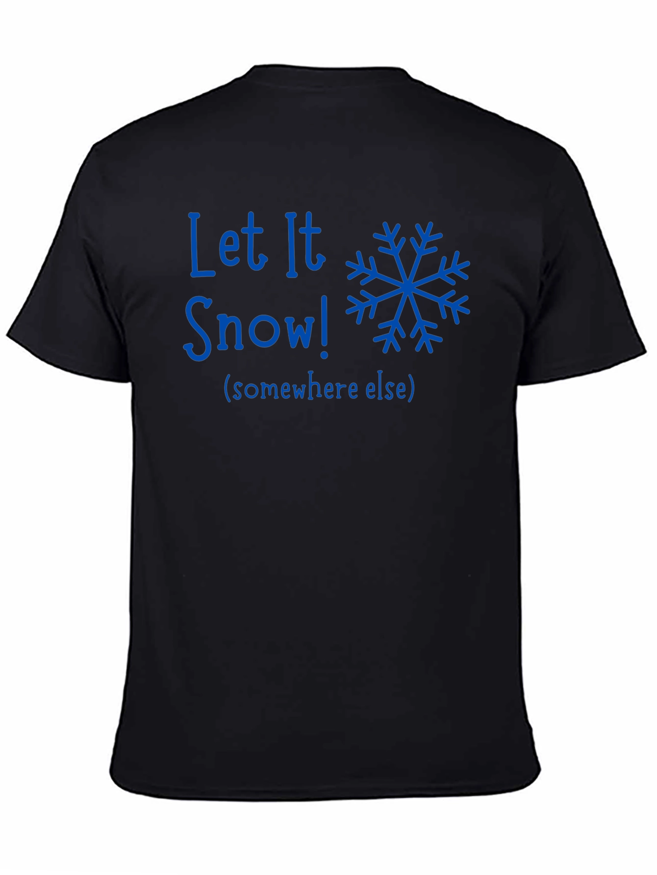 Let It Snow Graphic Tee - Winter Fun