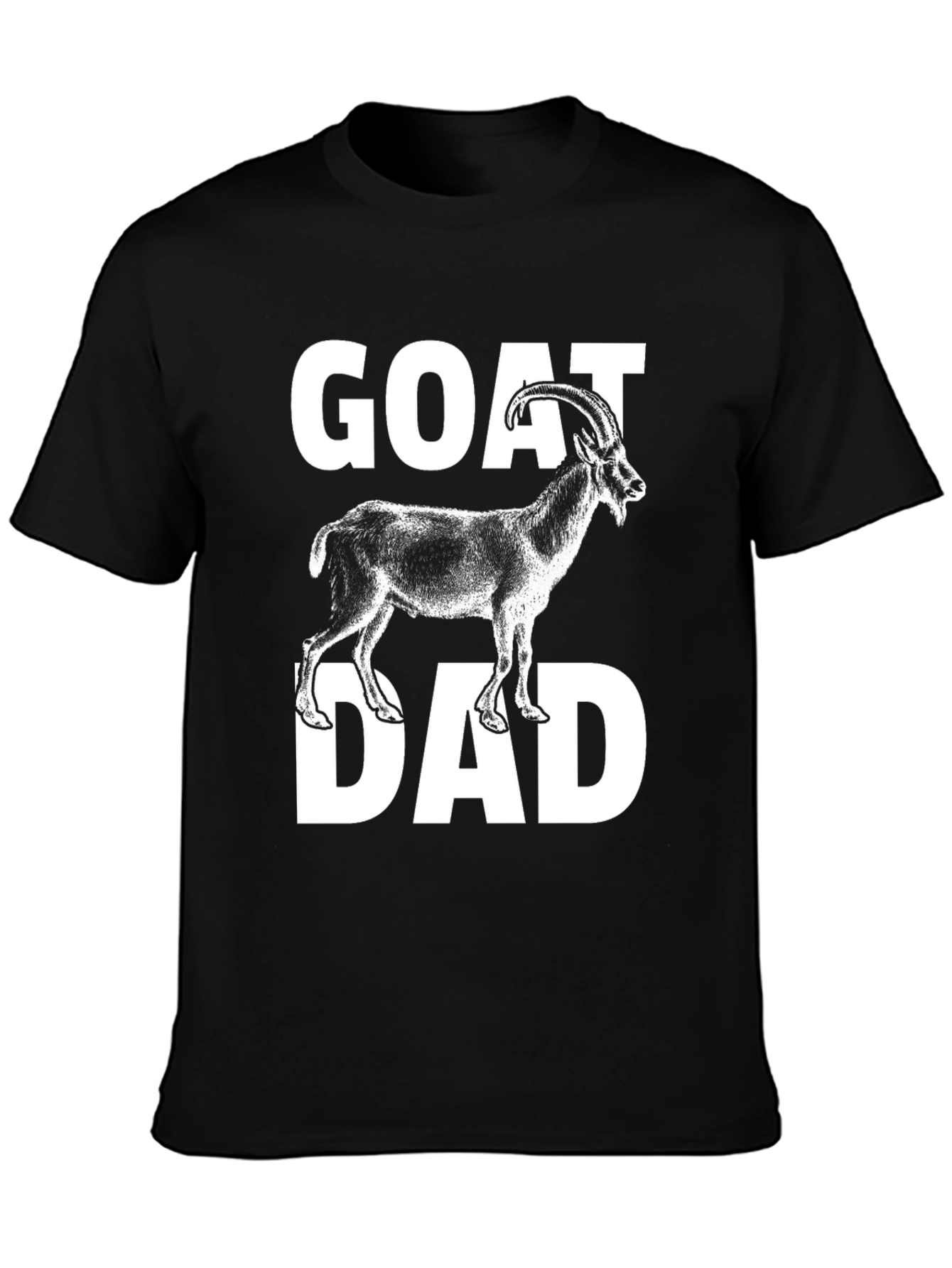 Goat Dad Graphic T-Shirt - Perfect for Goat Lovers!