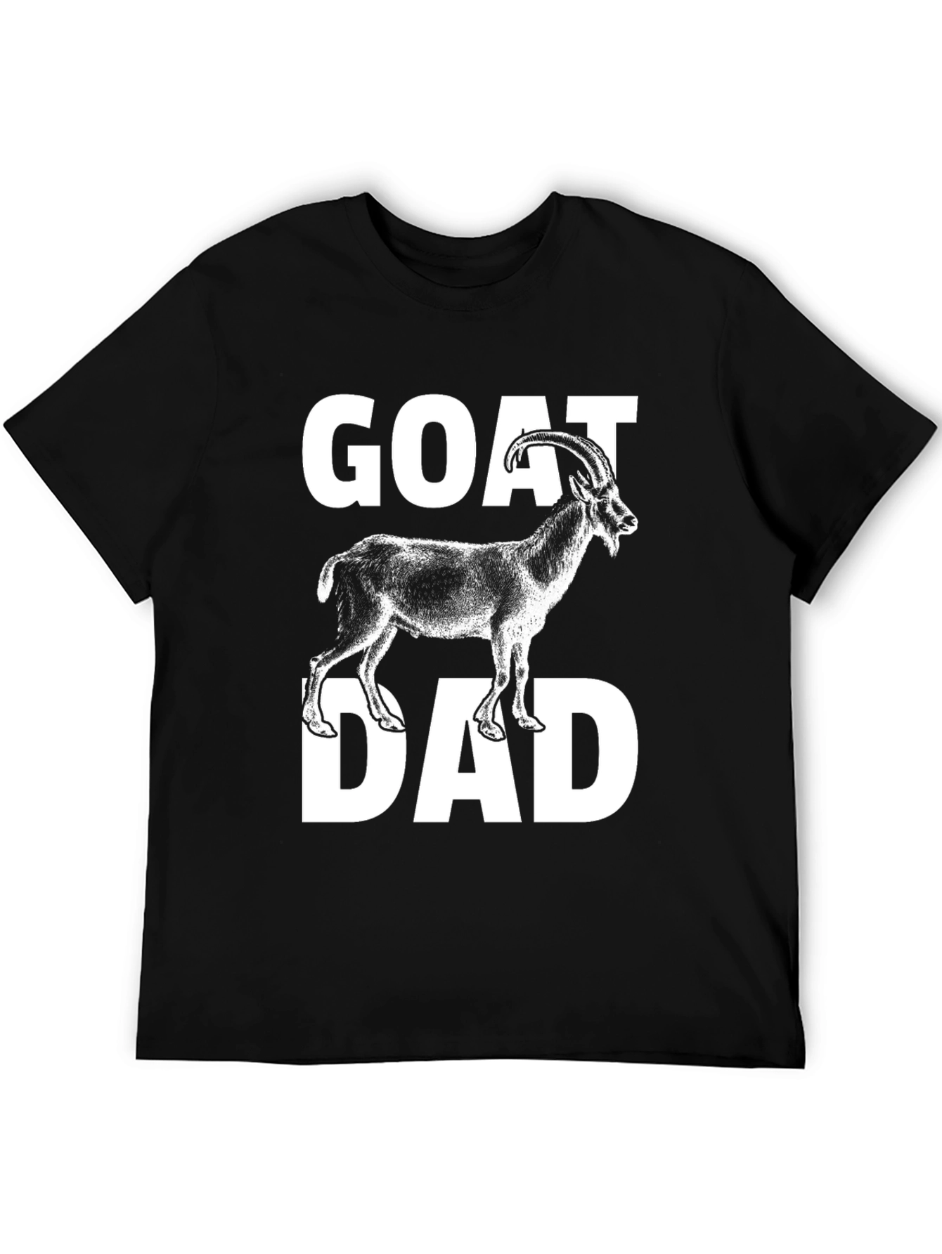 Goat Dad Graphic T-Shirt - Perfect for Goat Lovers!