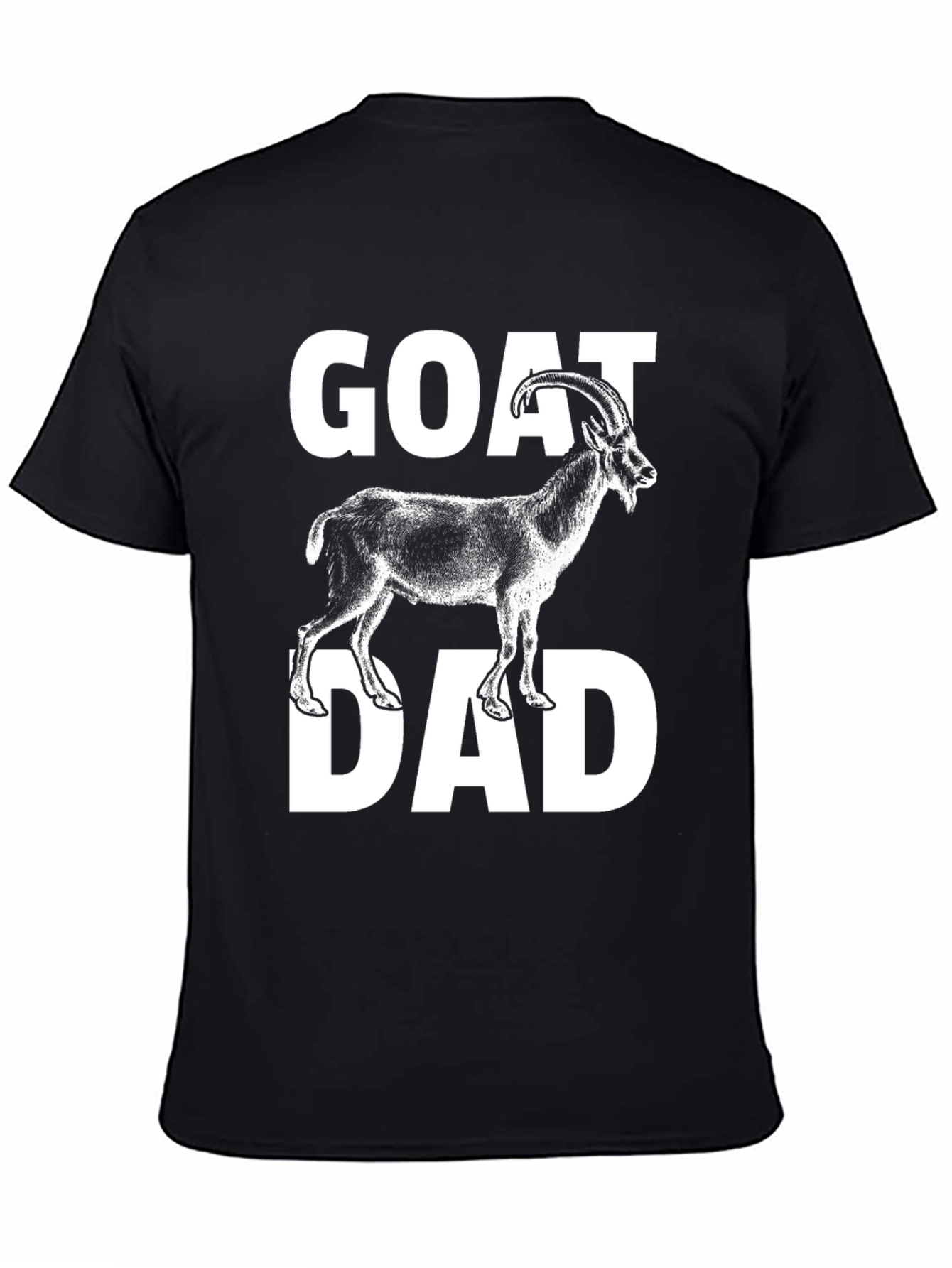Goat Dad Graphic T-Shirt - Perfect for Goat Lovers!