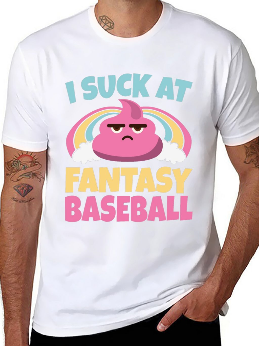 I Suck at Fantasy Baseball T-Shirt