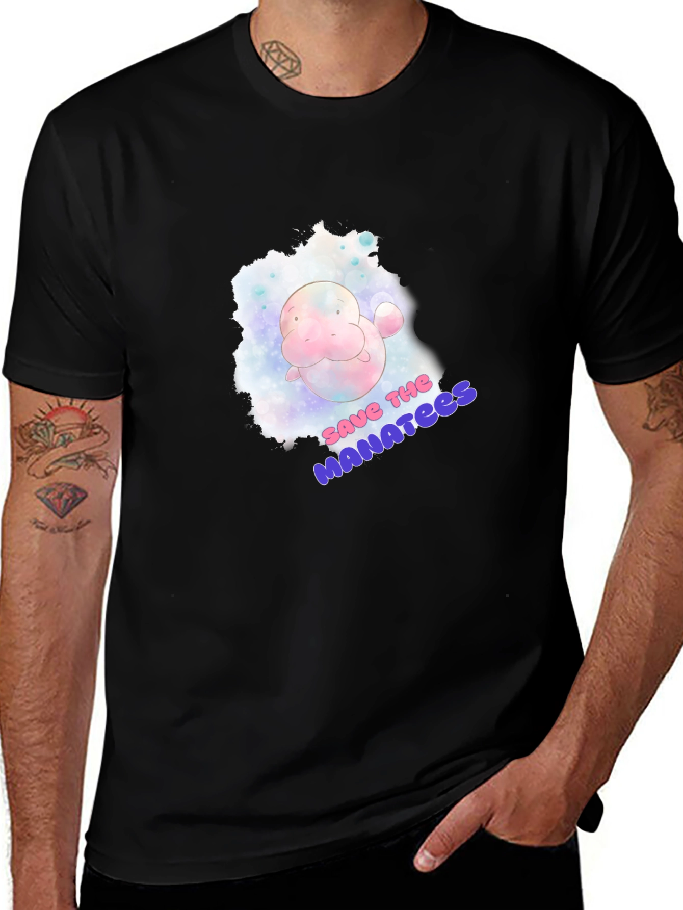 Save the Manatees Graphic T-Shirt