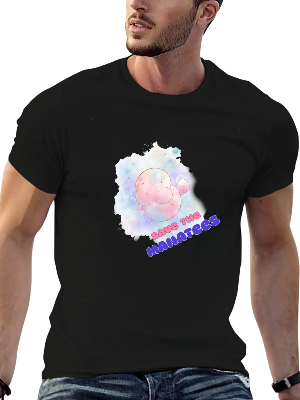 Save the Manatees Graphic T-Shirt