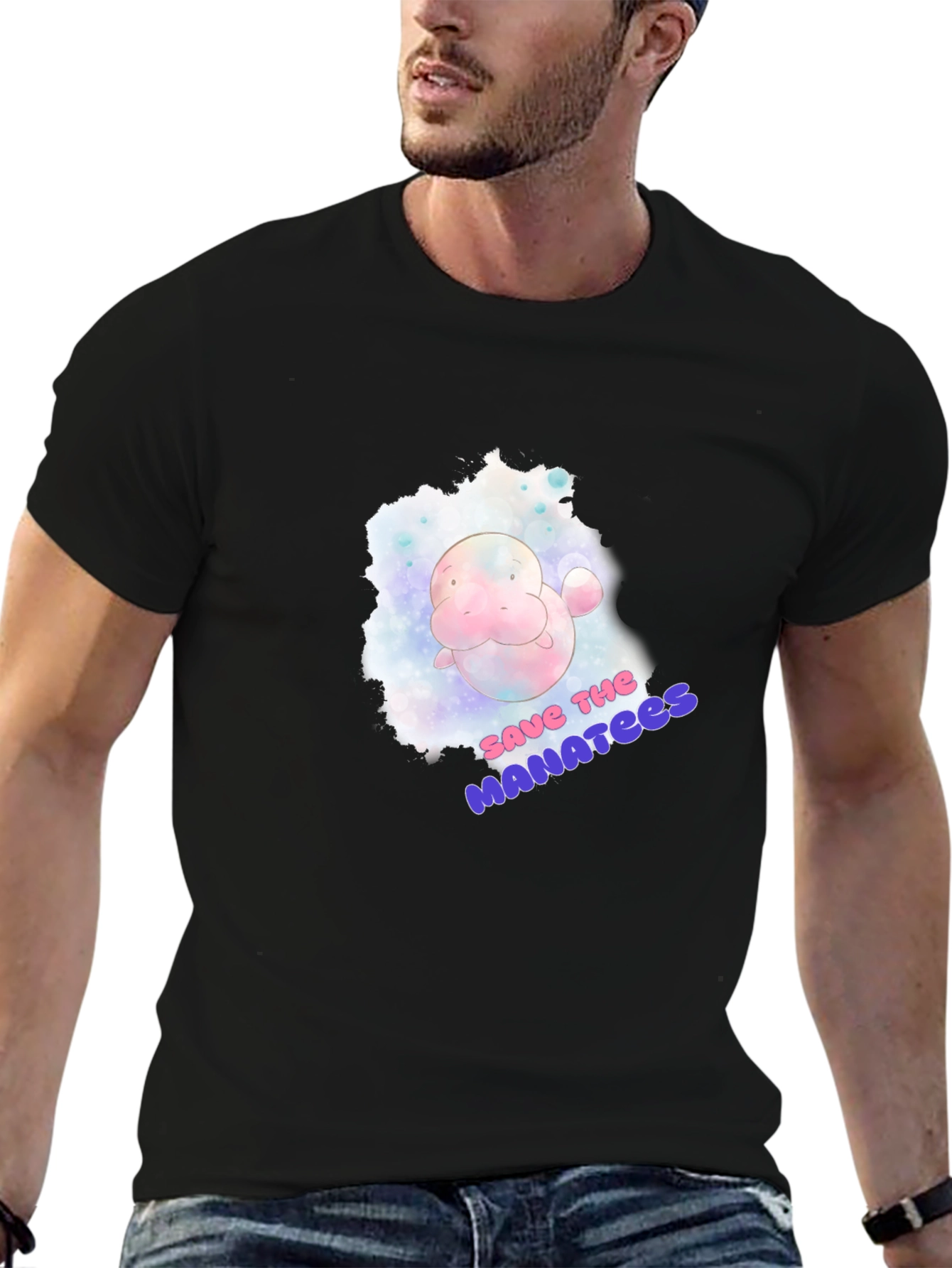Save the Manatees Graphic T-Shirt