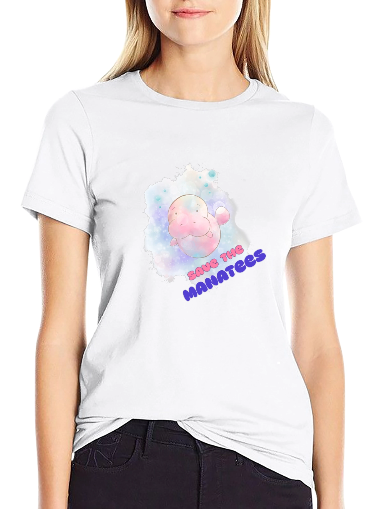 Save the Manatees Graphic T-Shirt