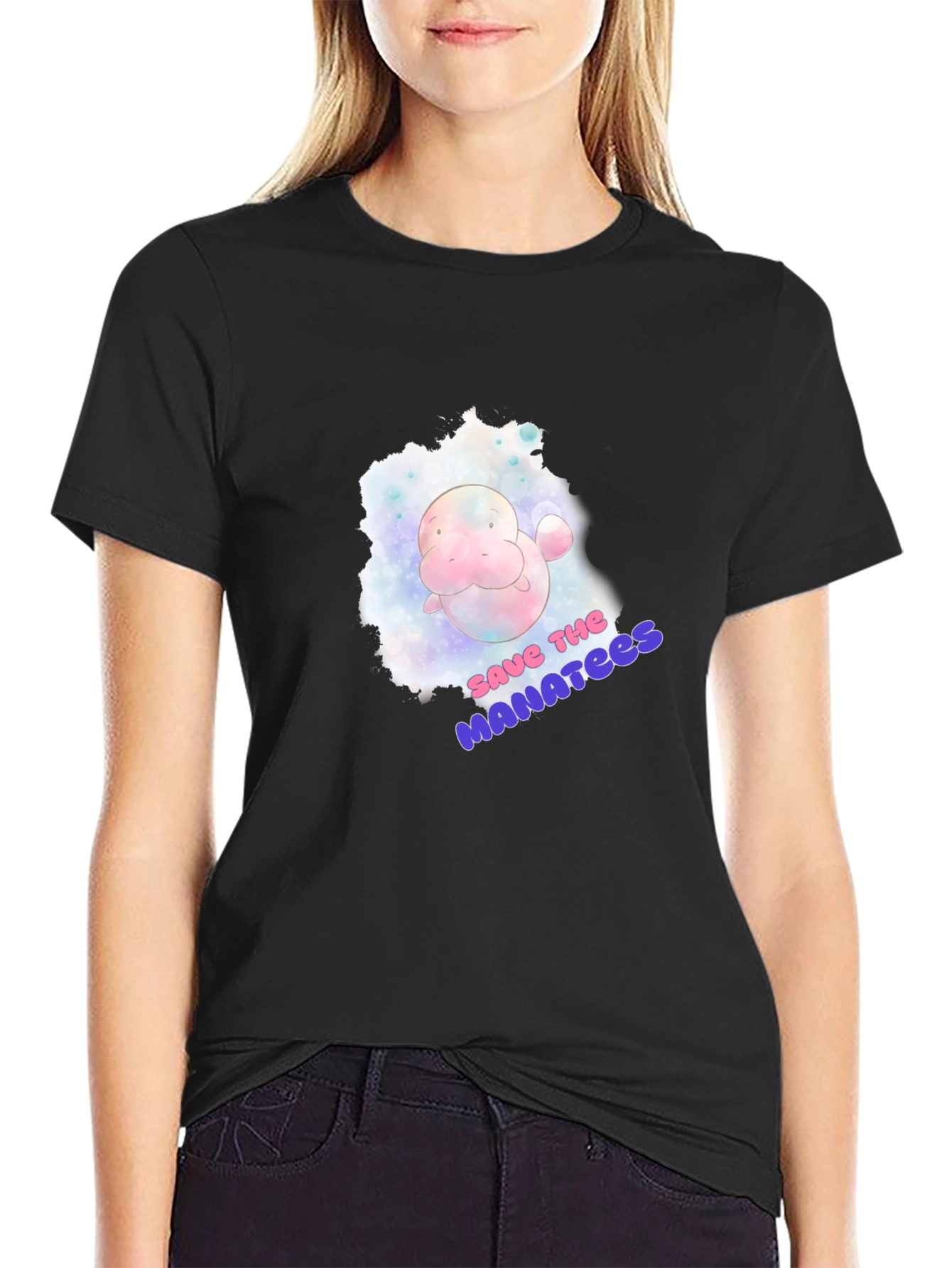 Save the Manatees Graphic T-Shirt