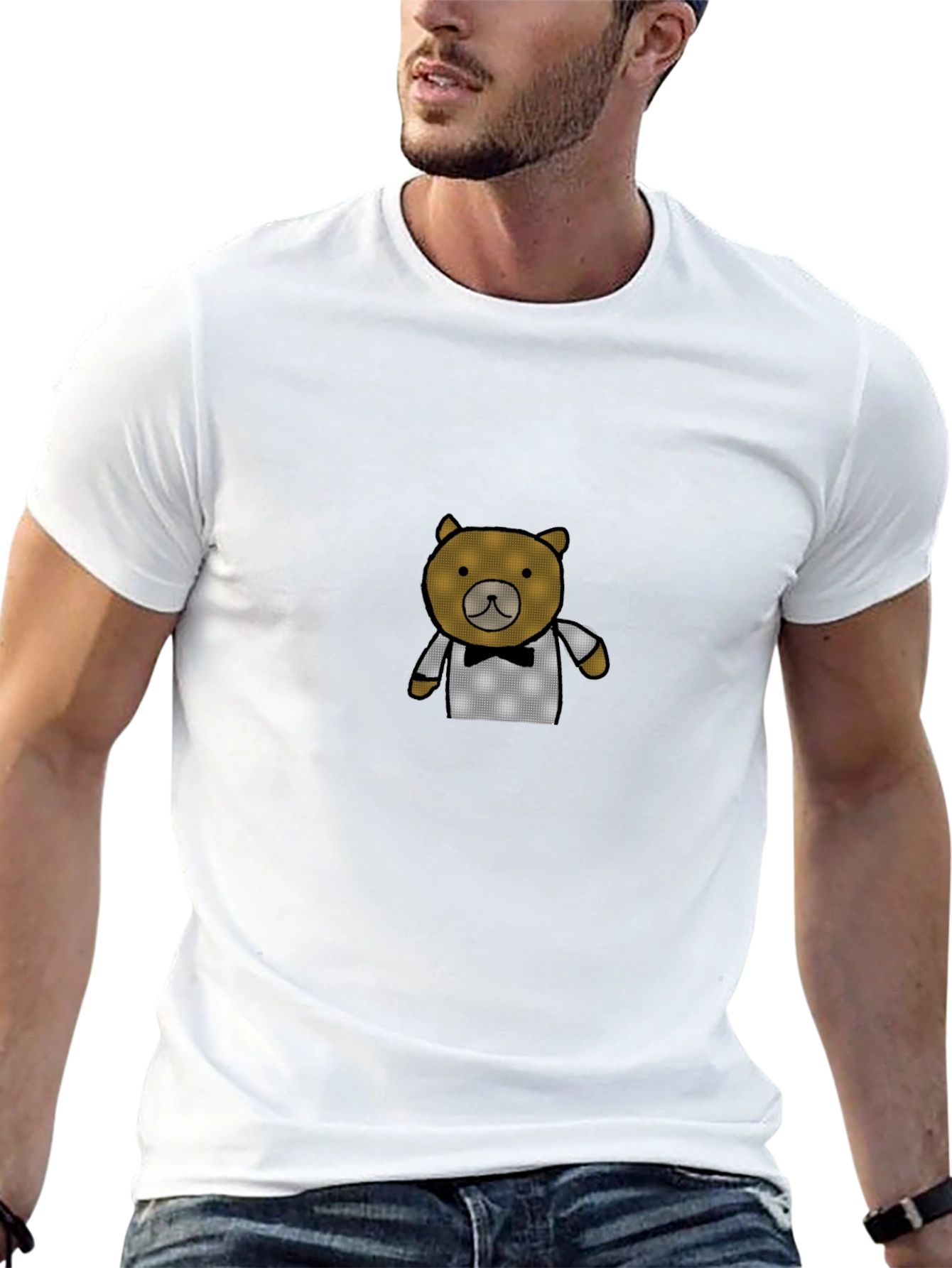 Bear Tuxedo T-Shirt - Stylish & Comfortable