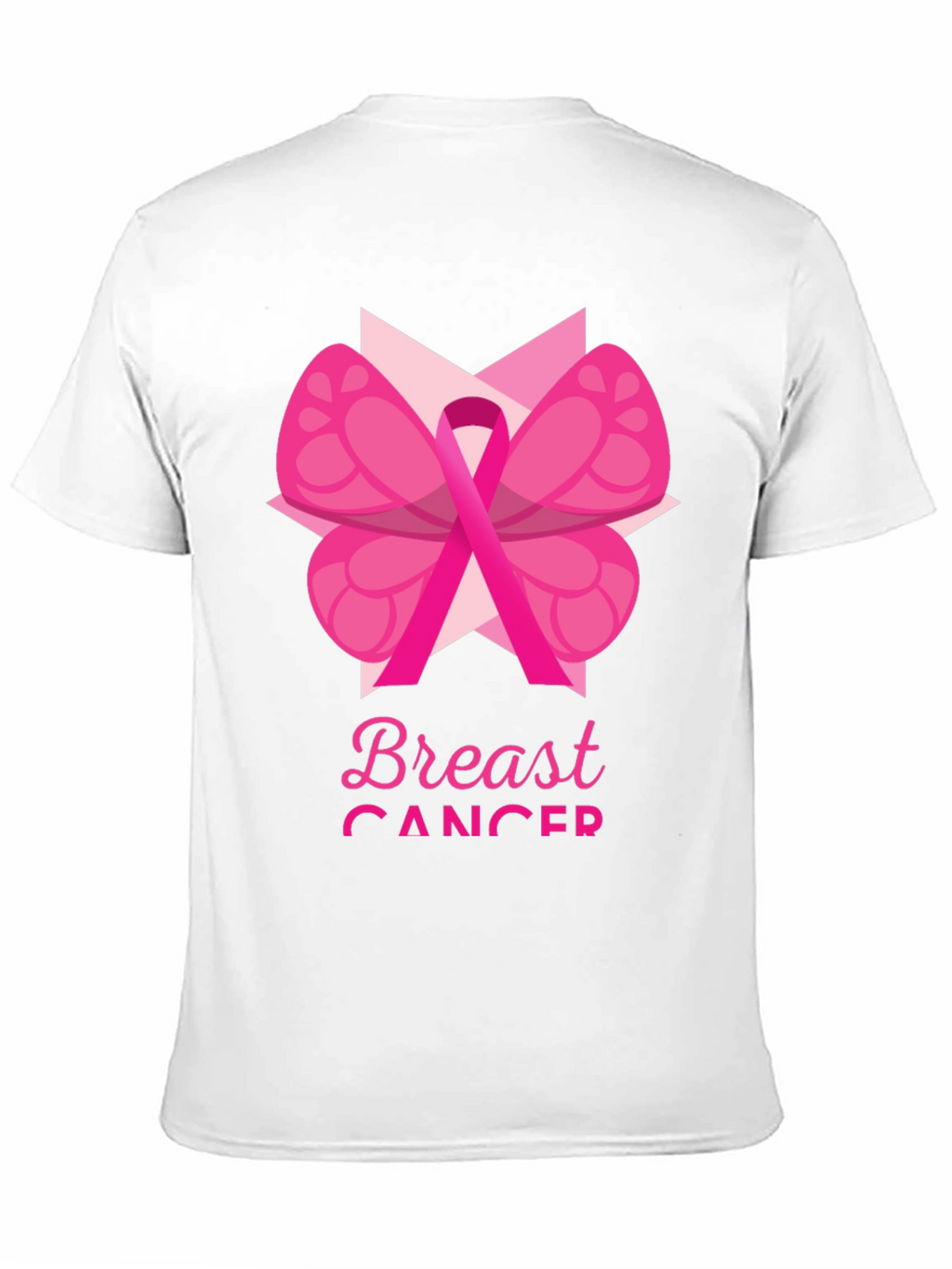 Breast Cancer Awareness T-Shirt Pink Ribbon