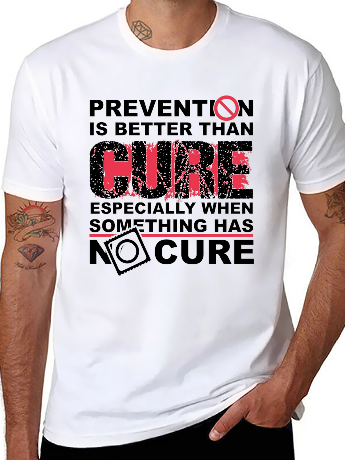 Prevention T-Shirt: Better Than Cure Graphic Tee