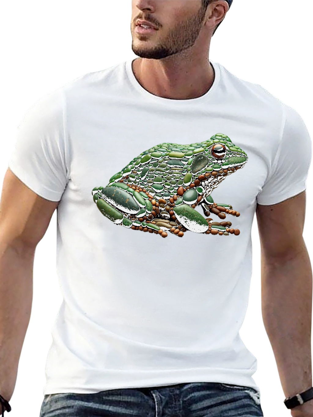 Frog Graphic Black T-Shirt