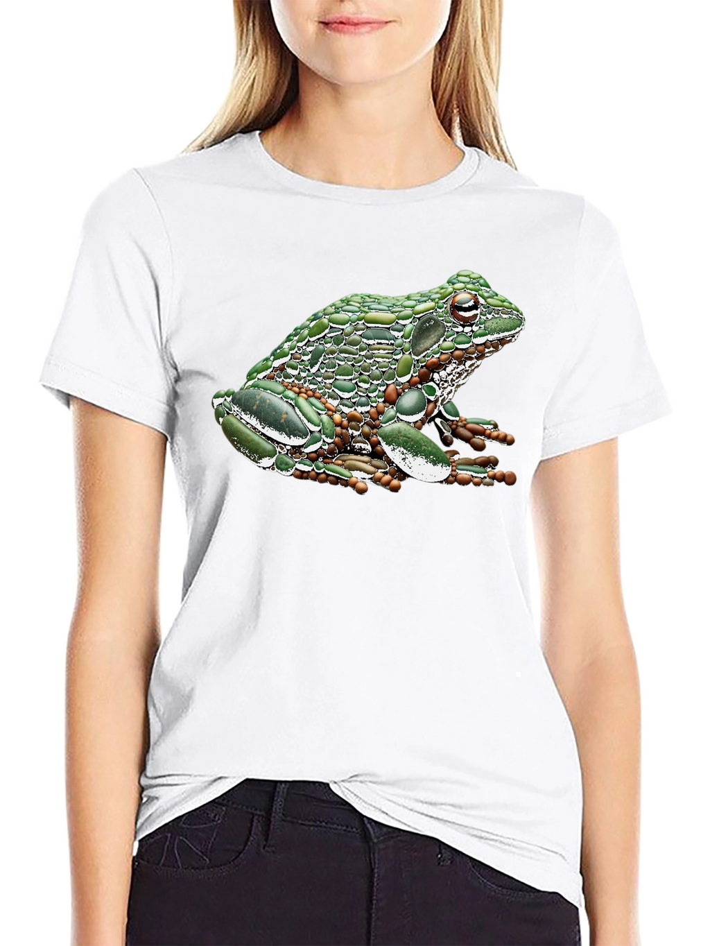 Frog Graphic Black T-Shirt