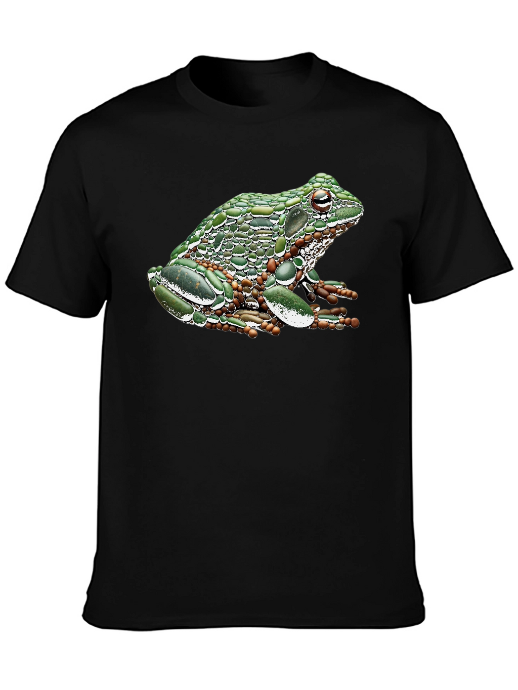 Frog Graphic Black T-Shirt