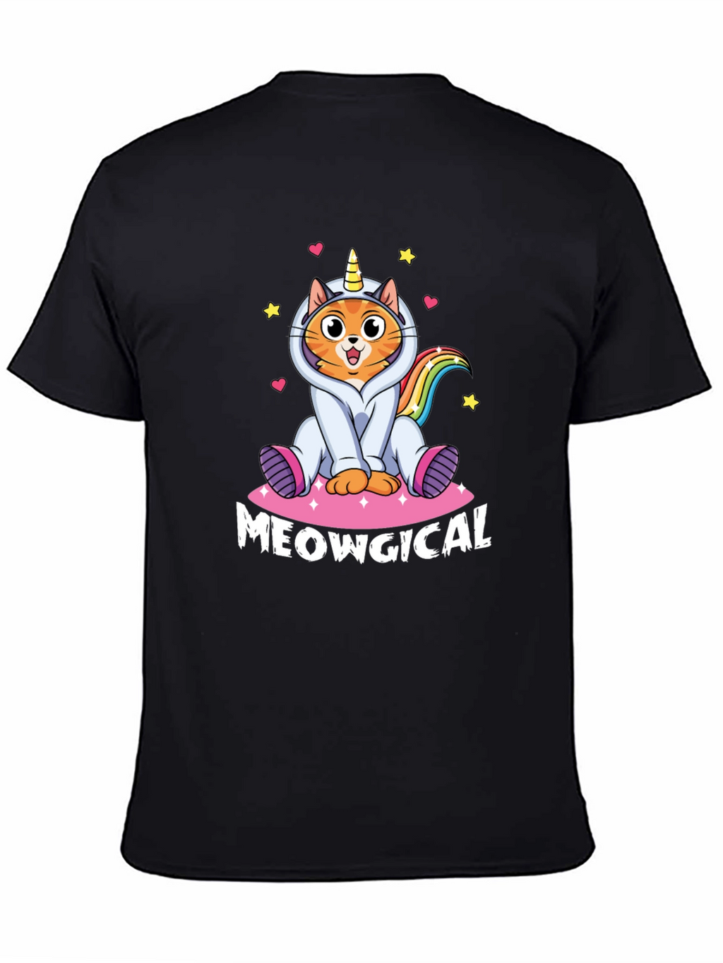 Meowgical Unicorn Cat T-Shirt