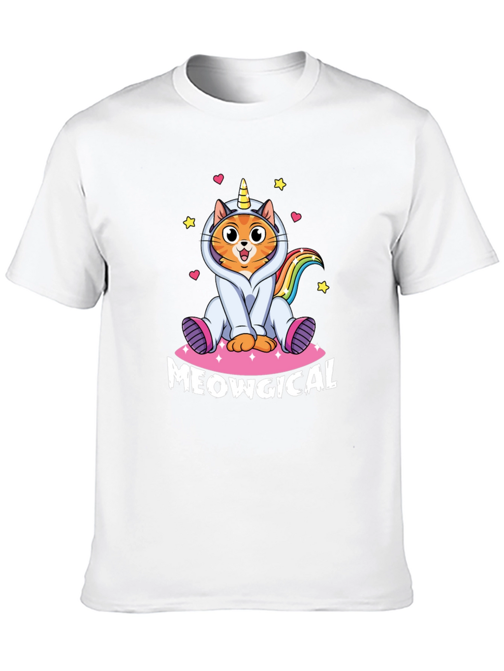 Meowgical Unicorn Cat T-Shirt