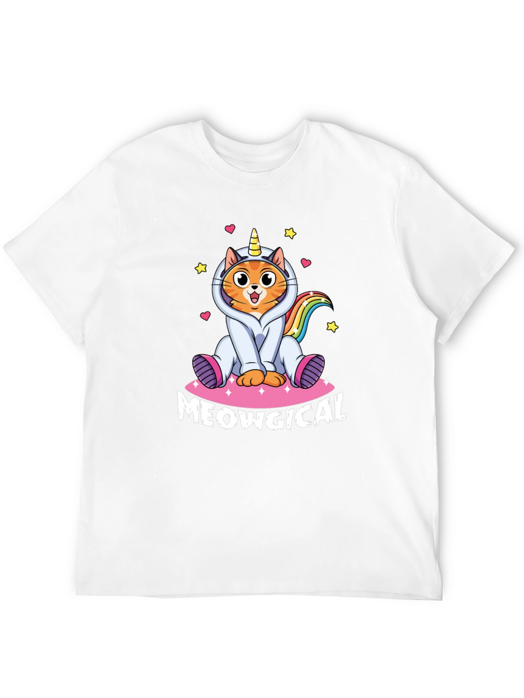 Meowgical Unicorn Cat T-Shirt