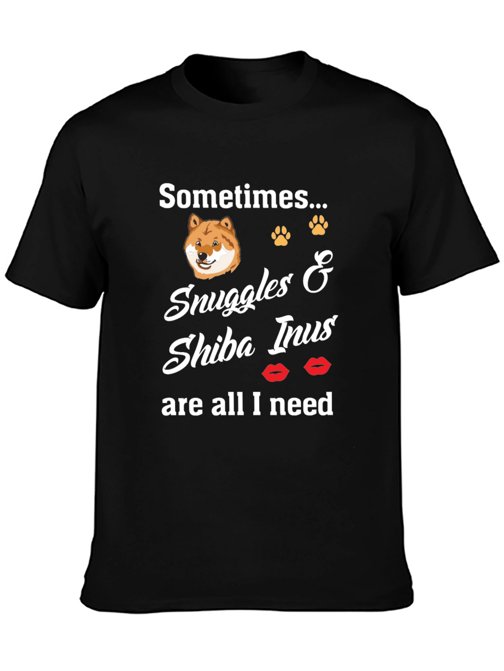 Snuggles & Shiba Inus T-Shirt