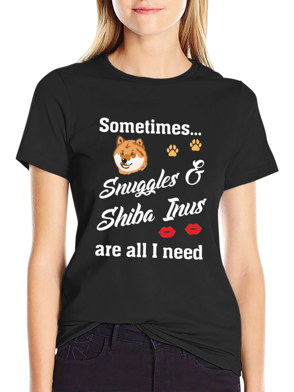 Snuggles & Shiba Inus T-Shirt
