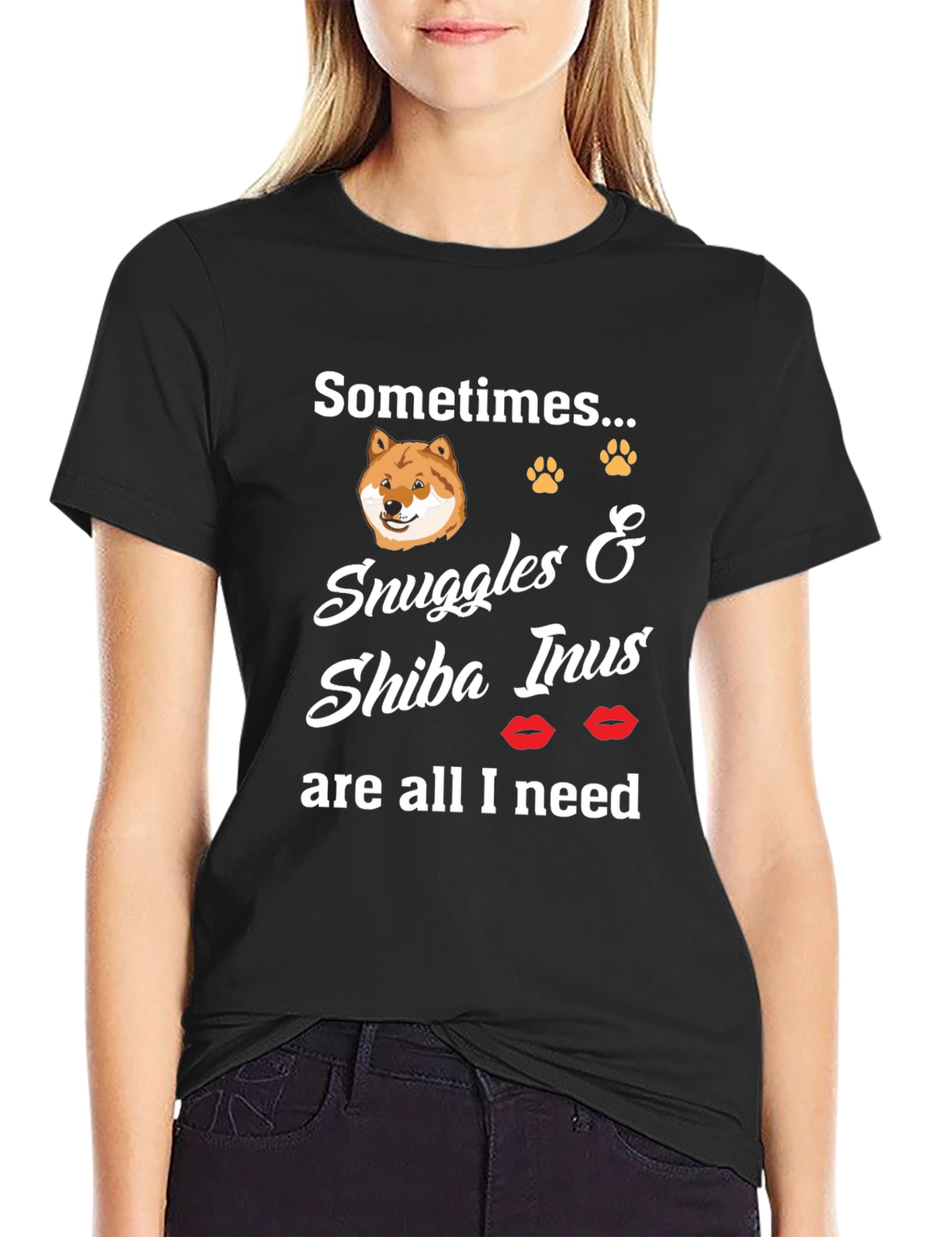 Snuggles & Shiba Inus T-Shirt