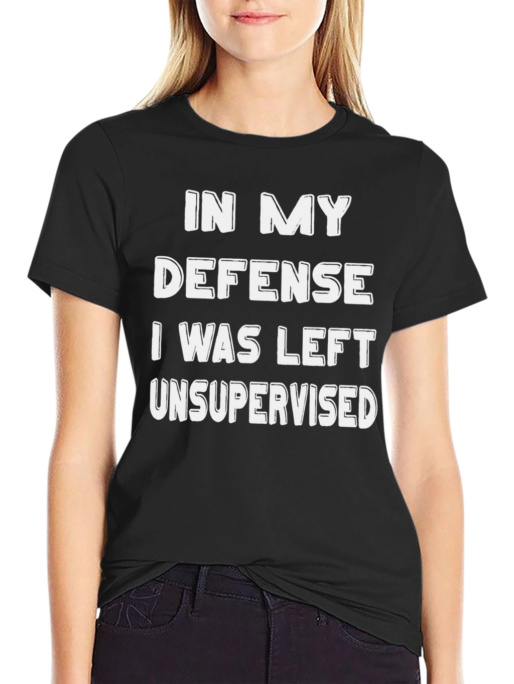 Funny Unsupervised T-Shirt - Humor Apparel