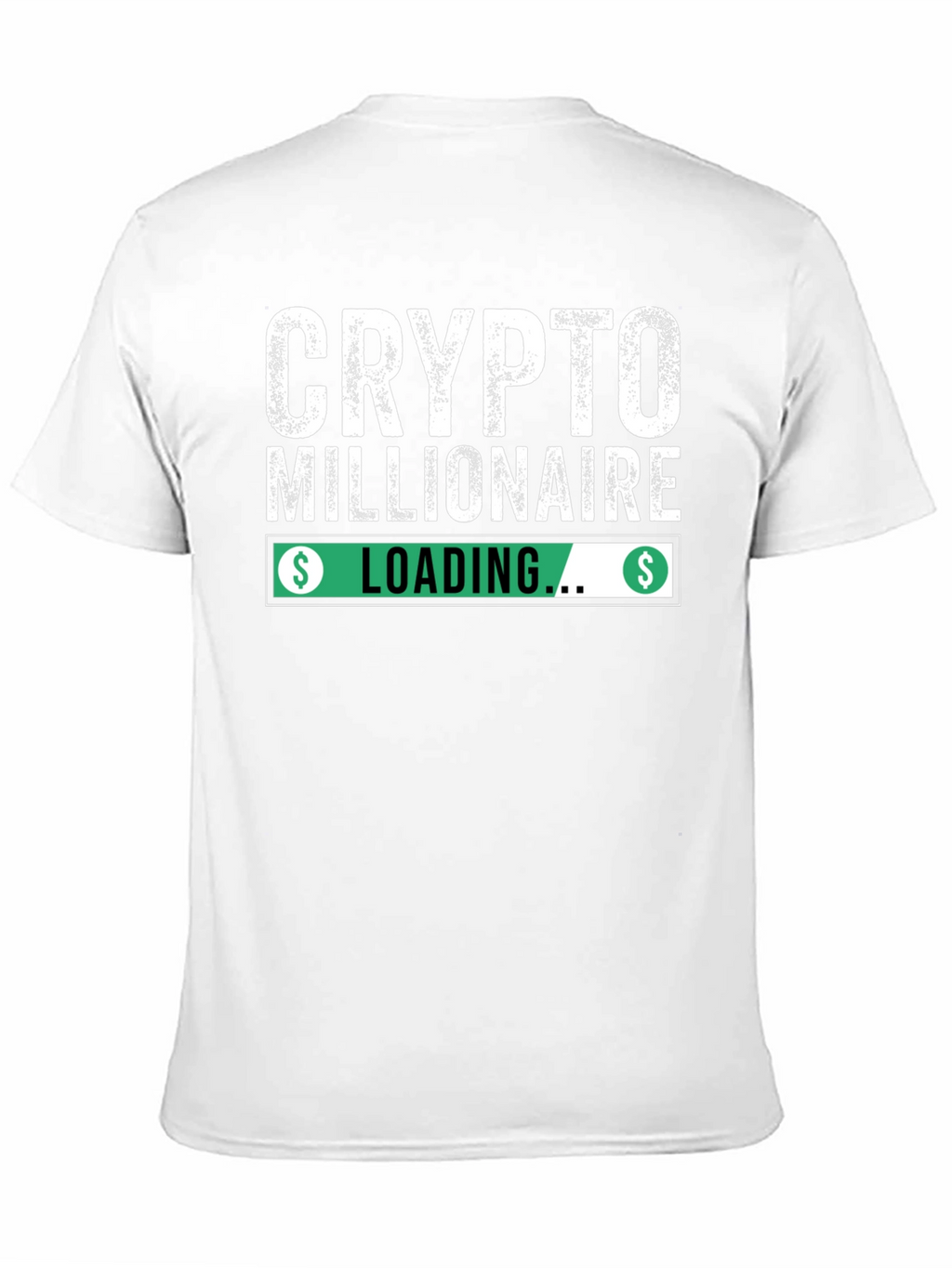Crypto Millionaire Loading Black T-Shirt