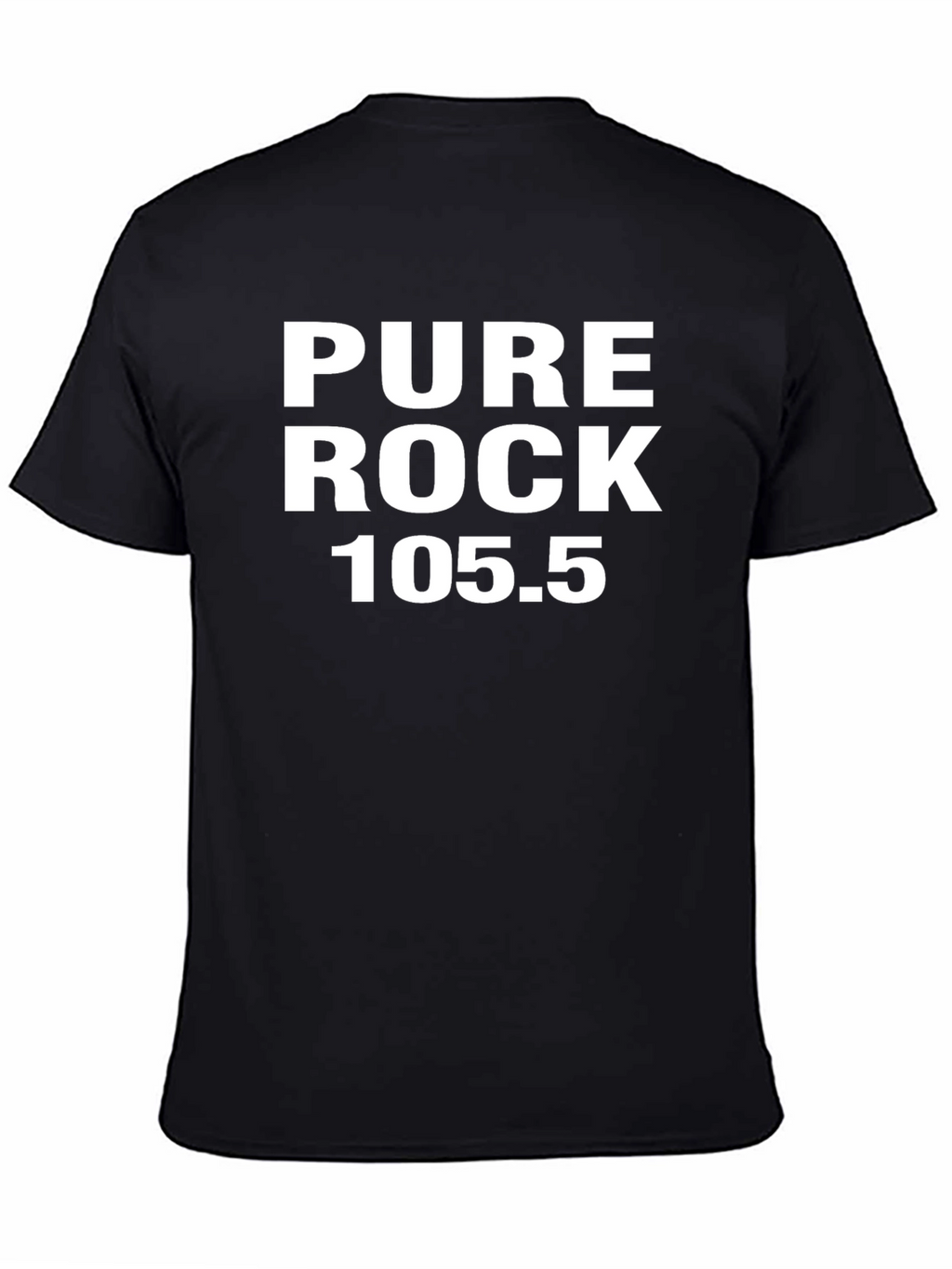 Pure Rock 105.5 Black T-Shirt