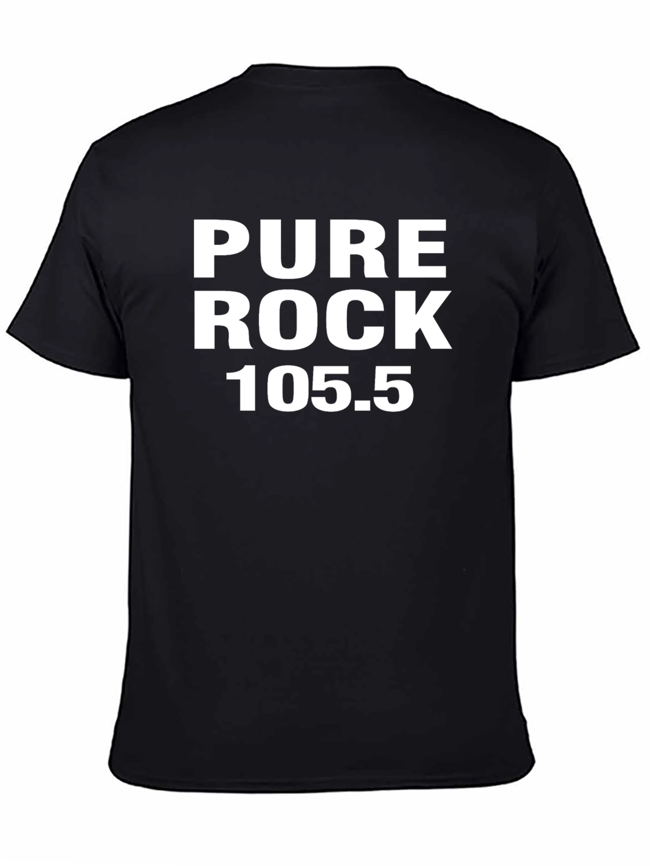 Pure Rock 105.5 Black T-Shirt