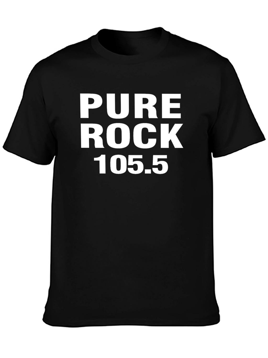 Pure Rock 105.5 Black T-Shirt