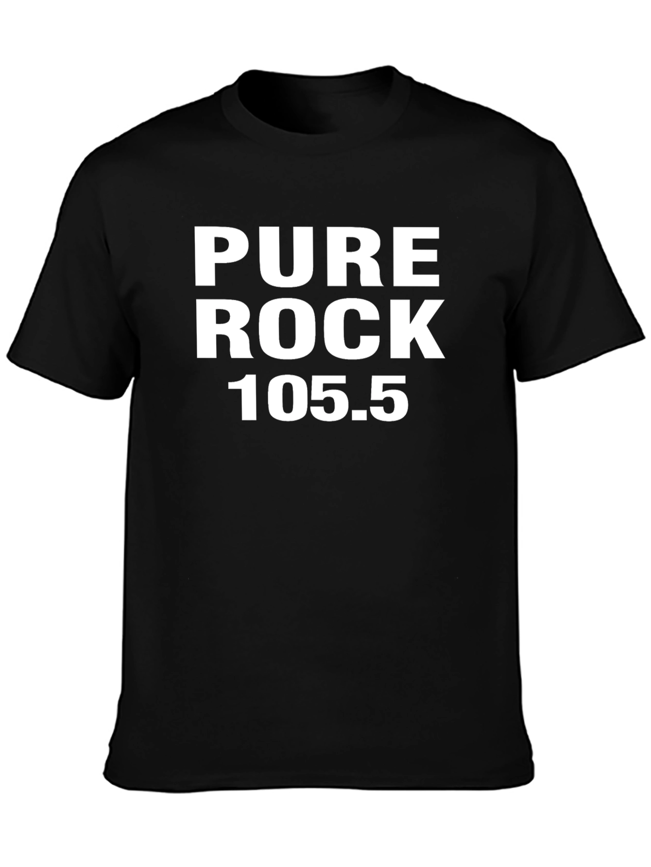 Pure Rock 105.5 Black T-Shirt