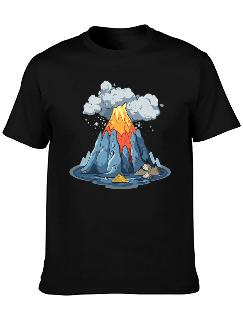 Volcano T-Shirt - Erupting Style