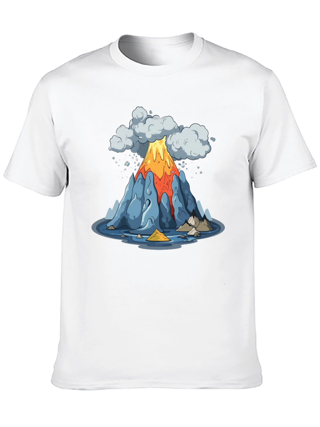 Volcano T-Shirt - Erupting Style