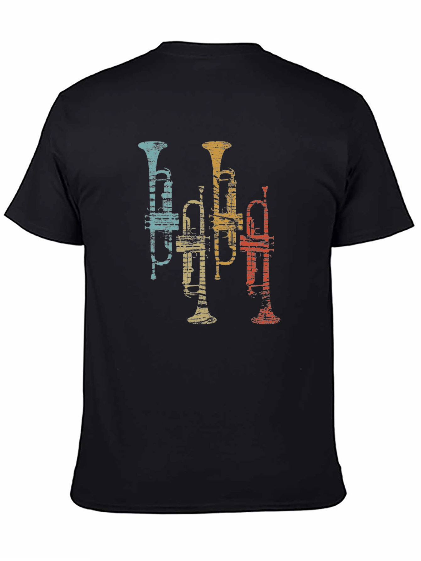 Retro Trumpet T-Shirt - Vintage Music Tee
