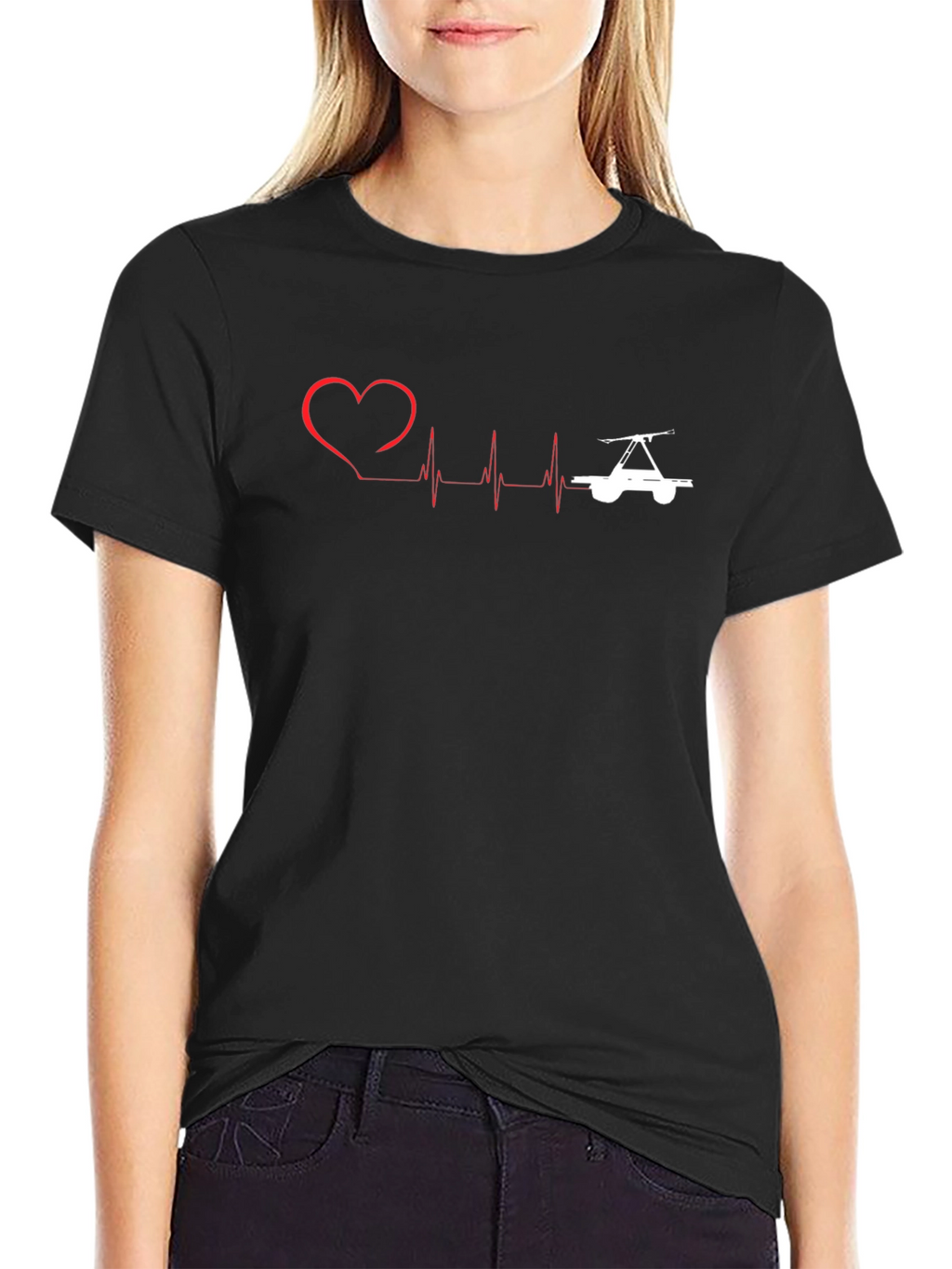 Heartbeat Tow Truck T-Shirt
