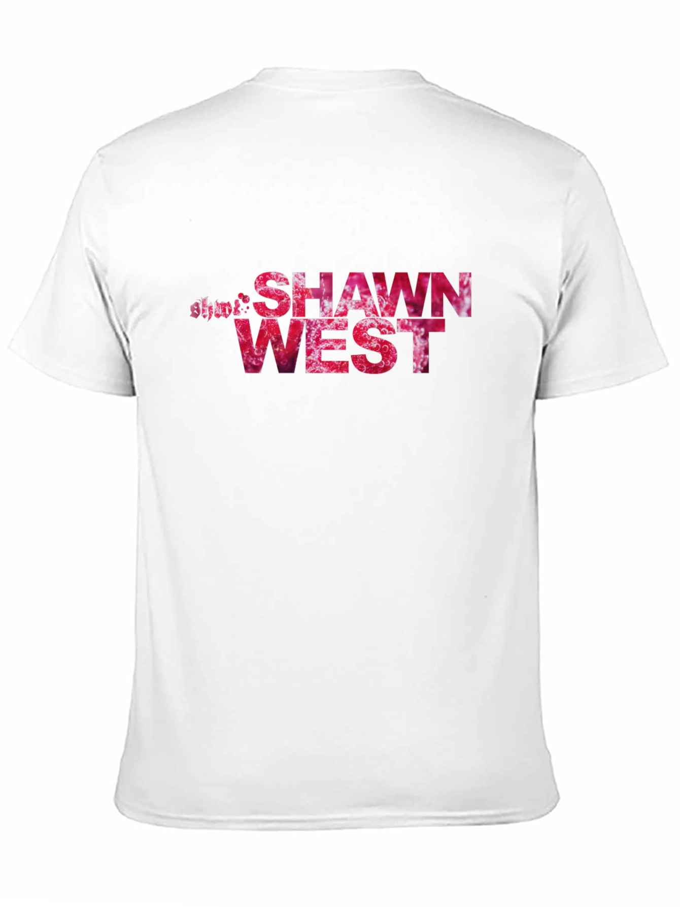 Shawn West Graphic T-Shirt - Black Cotton Blend Tee