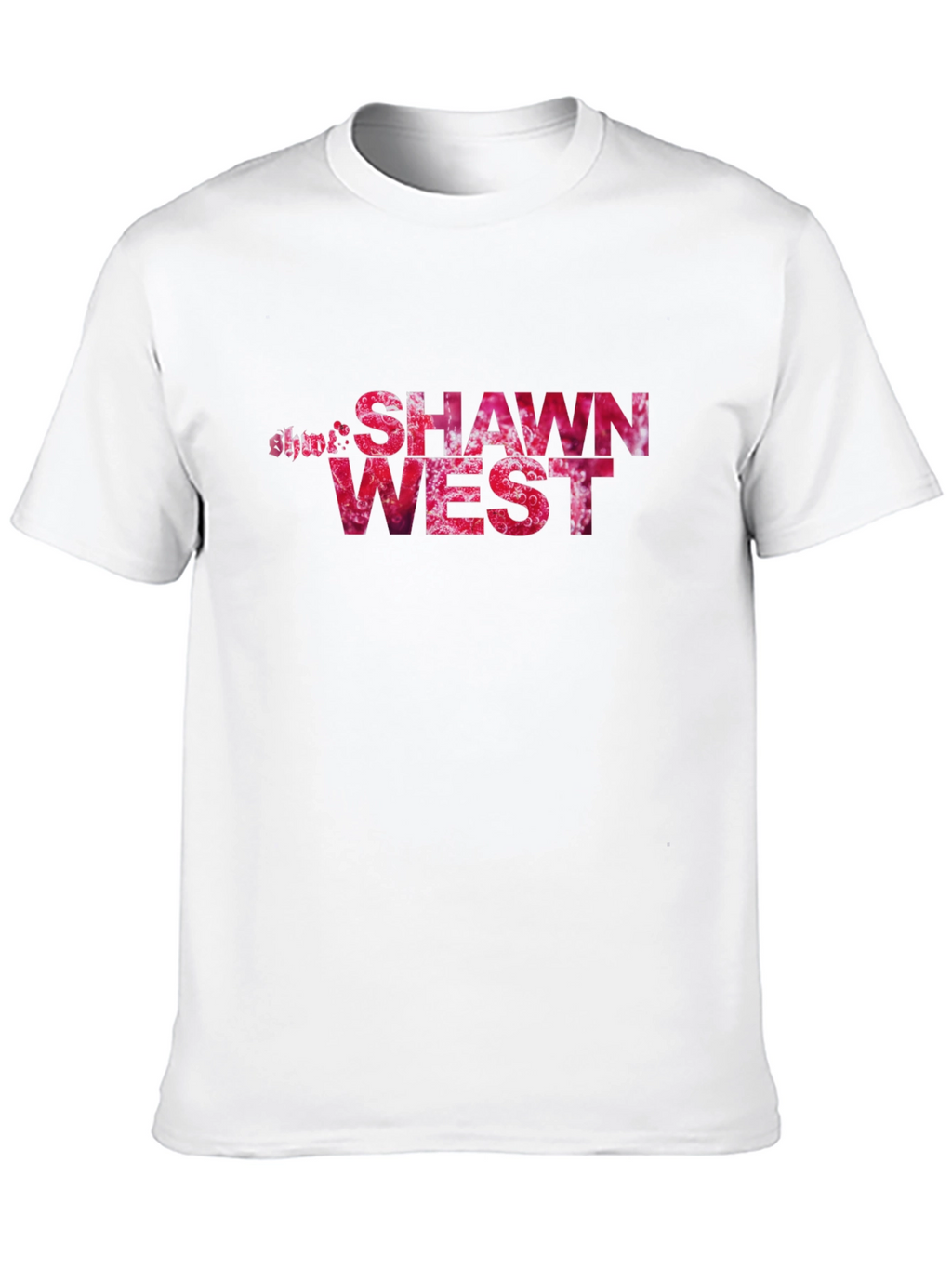 Shawn West Graphic T-Shirt - Black Cotton Blend Tee