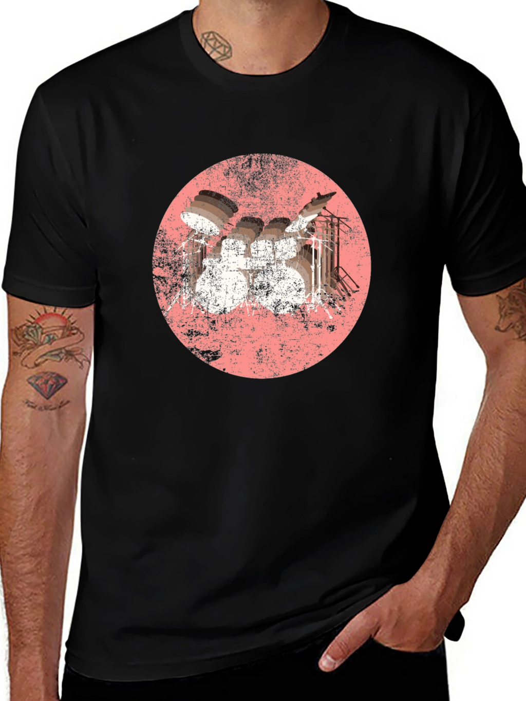 Drum Kit Graphic Tee