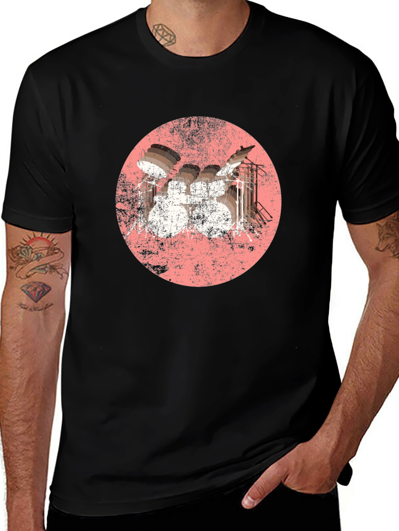 Drum Kit Graphic Tee