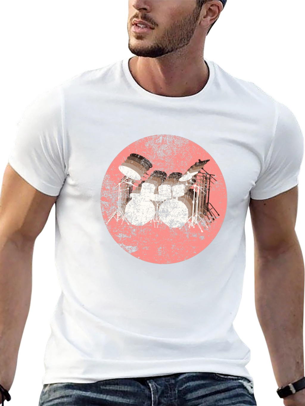 Drum Kit Graphic Tee