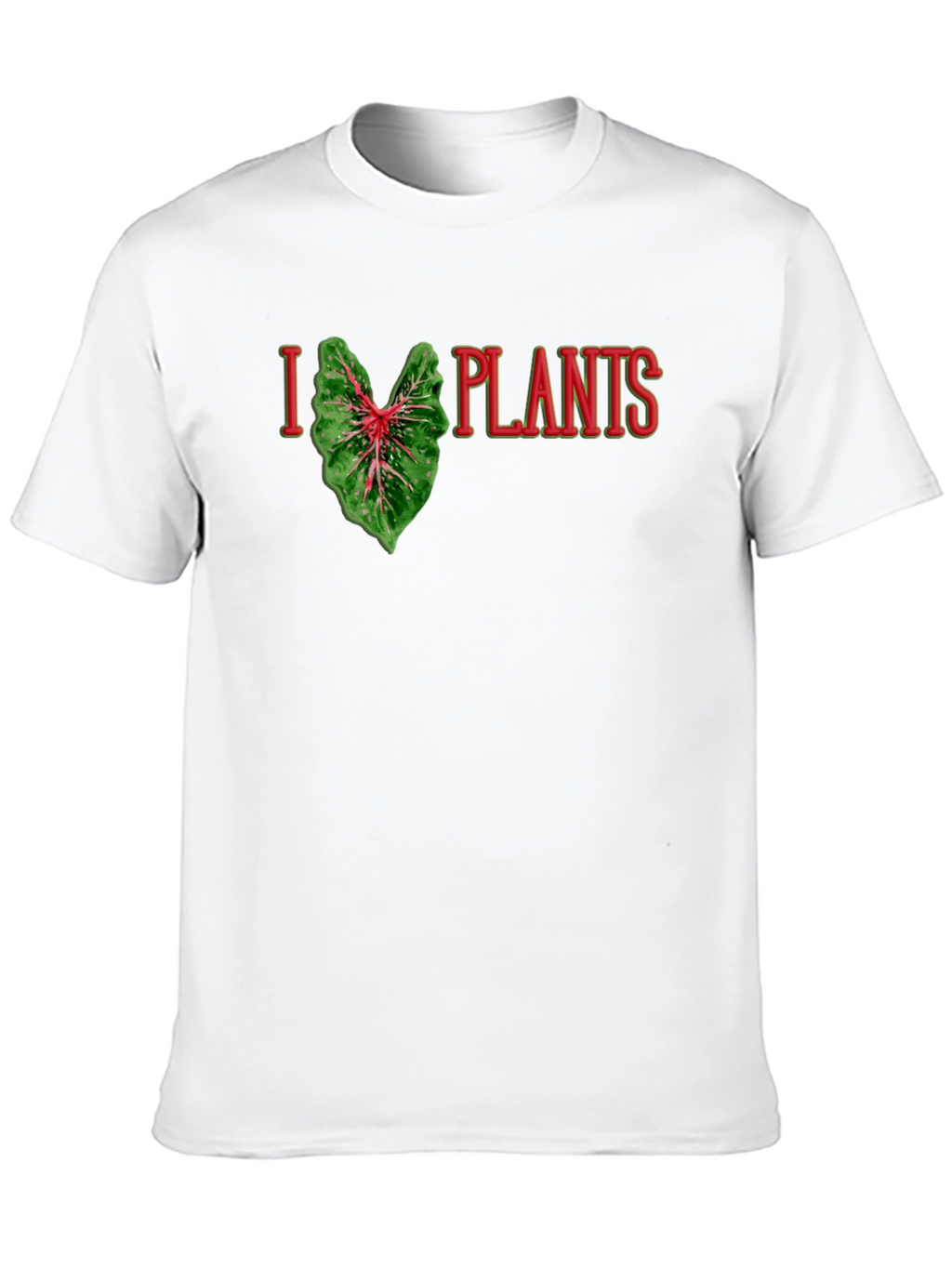I Heart Plants Graphic Tee - Black T-Shirt