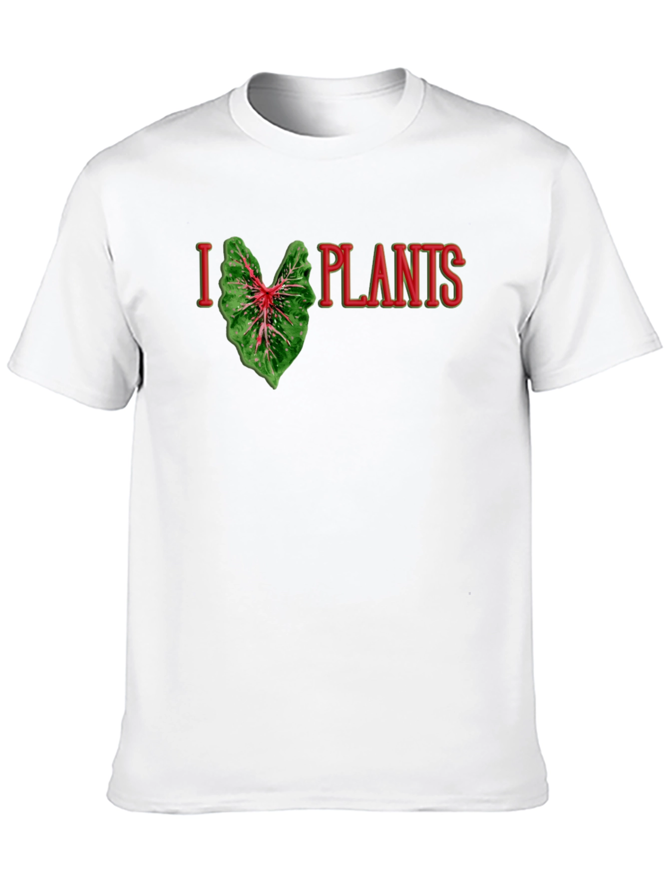 I Heart Plants Graphic Tee - Black T-Shirt