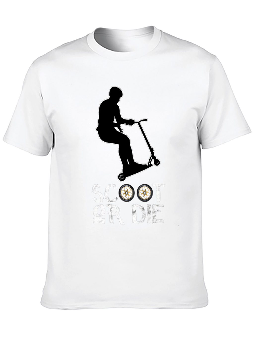Scoot Or Die Graphic T-Shirt