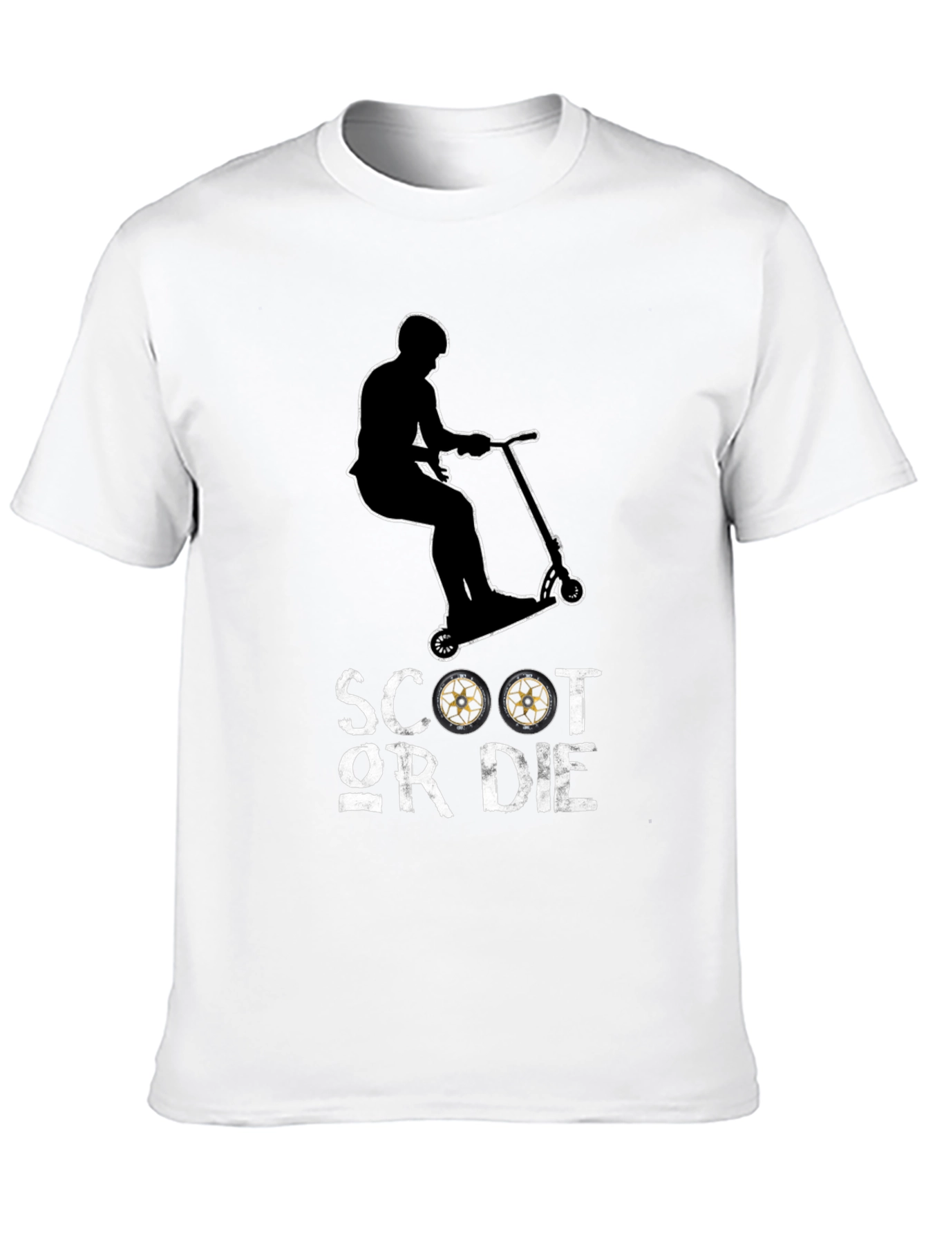 Scoot Or Die Graphic T-Shirt