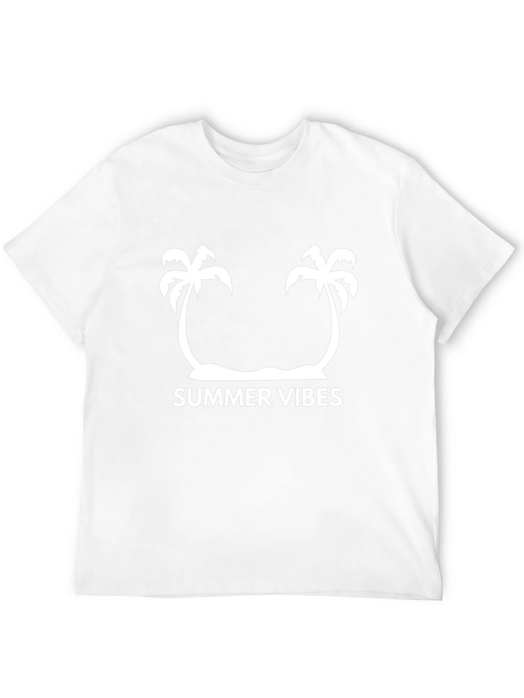 Summer Vibes Palm Tree Graphic Tee - Casual Style