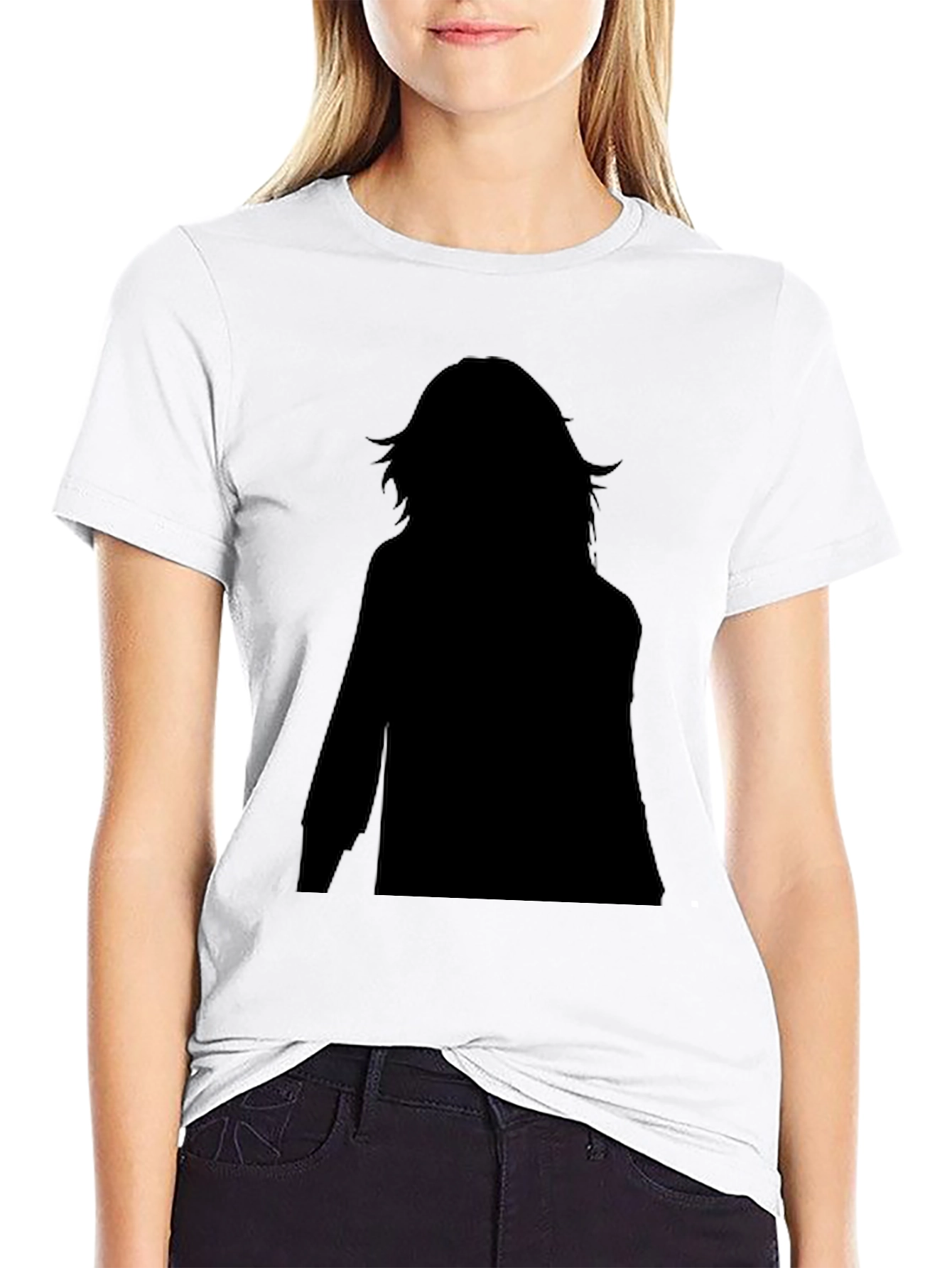 Black Silhouette Graphic T-Shirt - Stylish & Unique