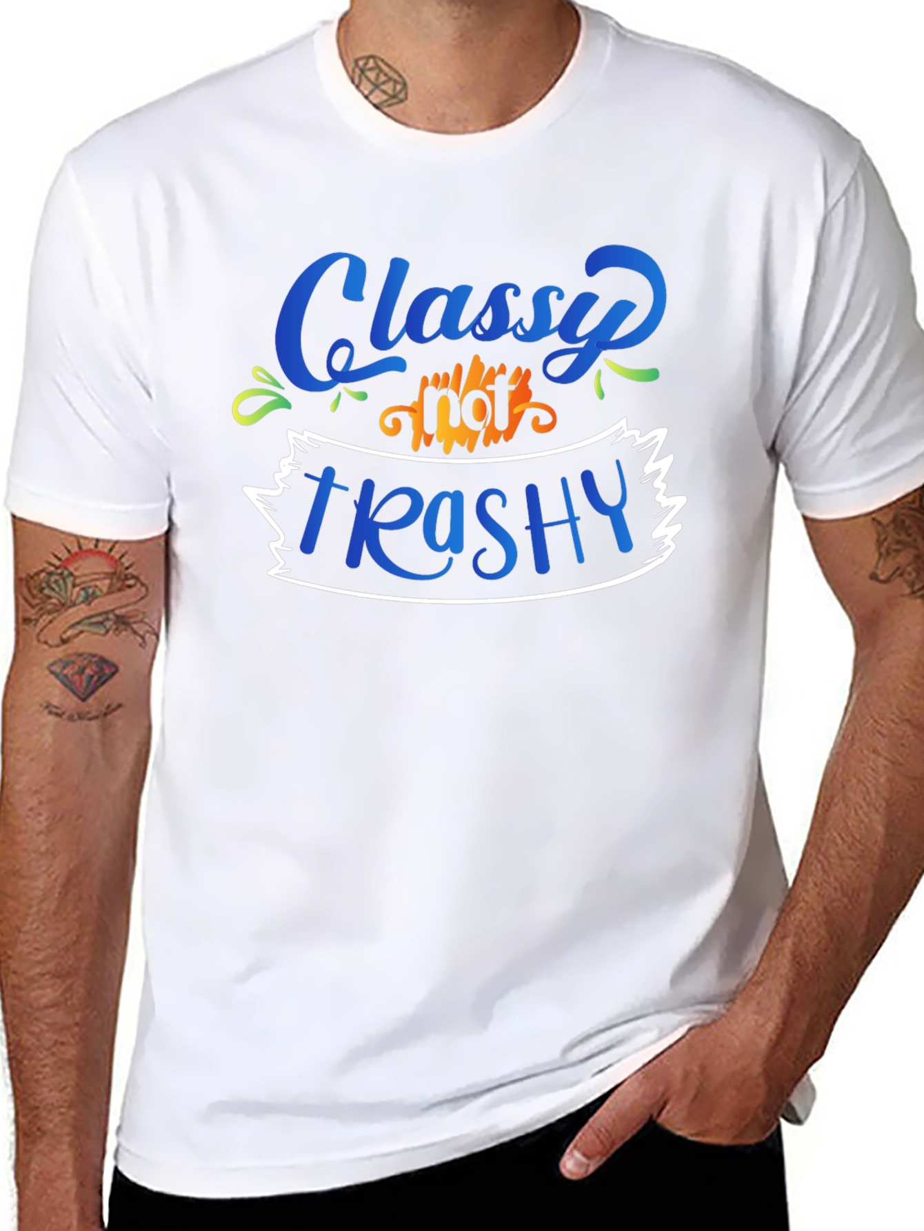 Classy Not Trashy Graphic Tee